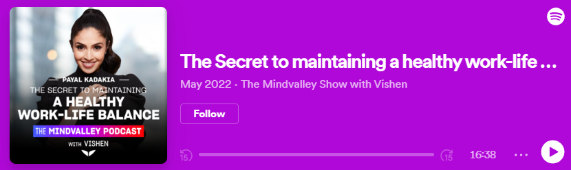 my work life was imbalanced: My Honest Mindvalley Review