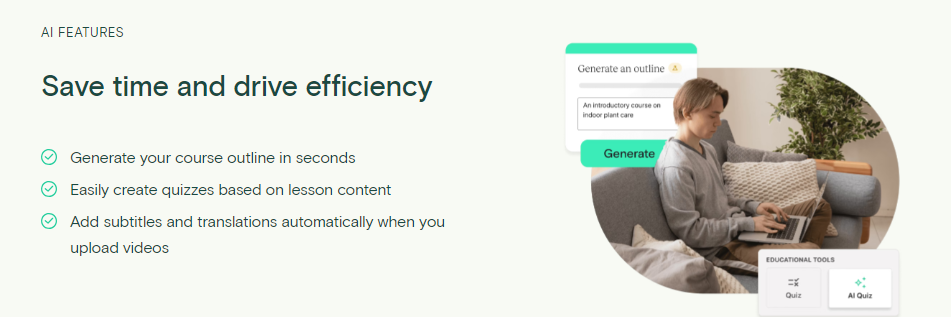 Teachable ai feature