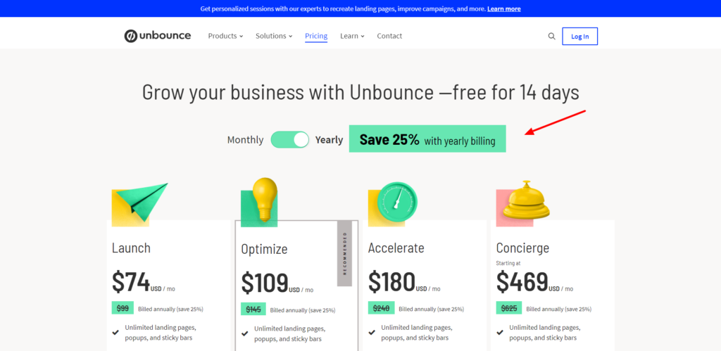 unbounce coupon code